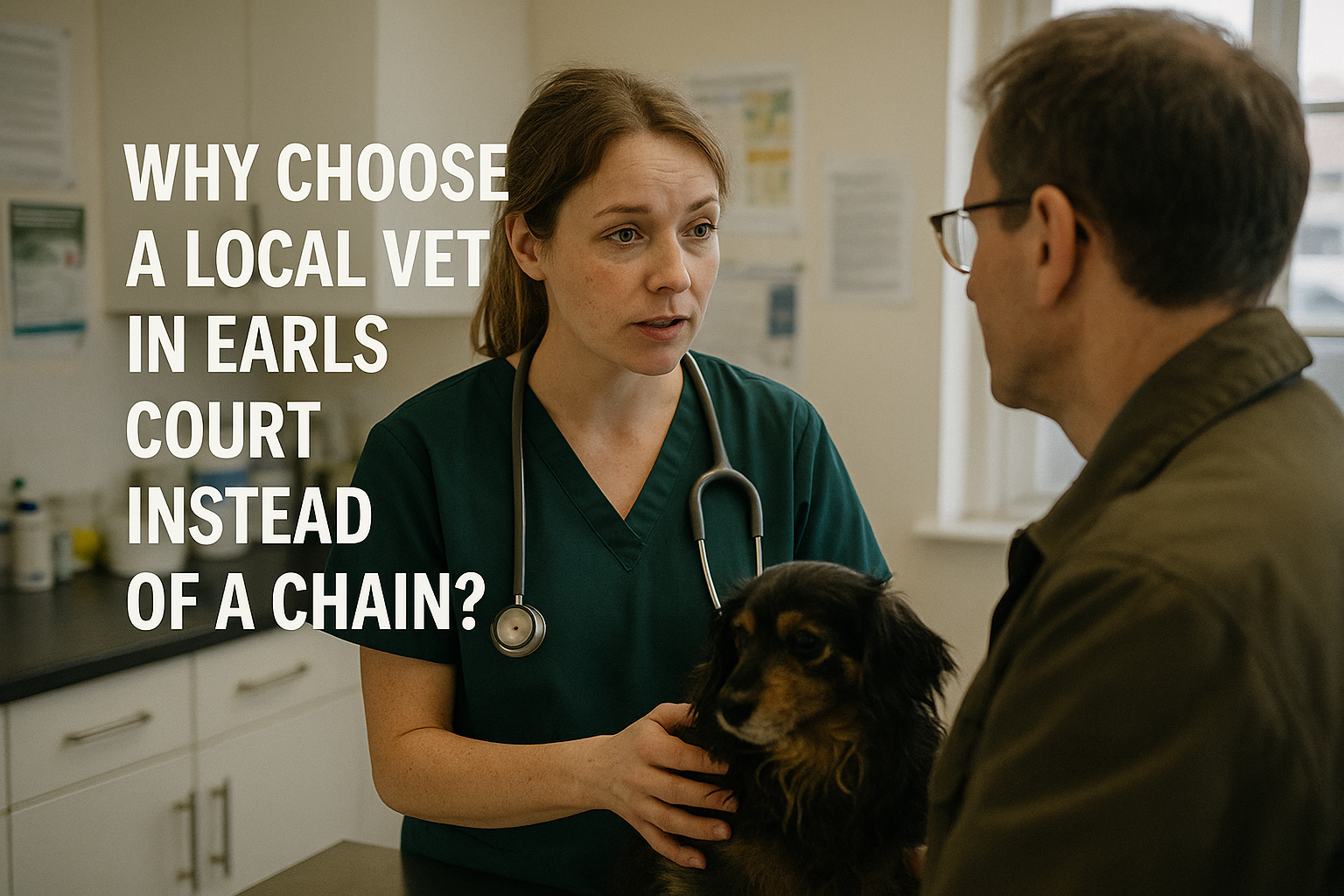 Why Choose a Local Vet in Earls Court Instead of a Chain?