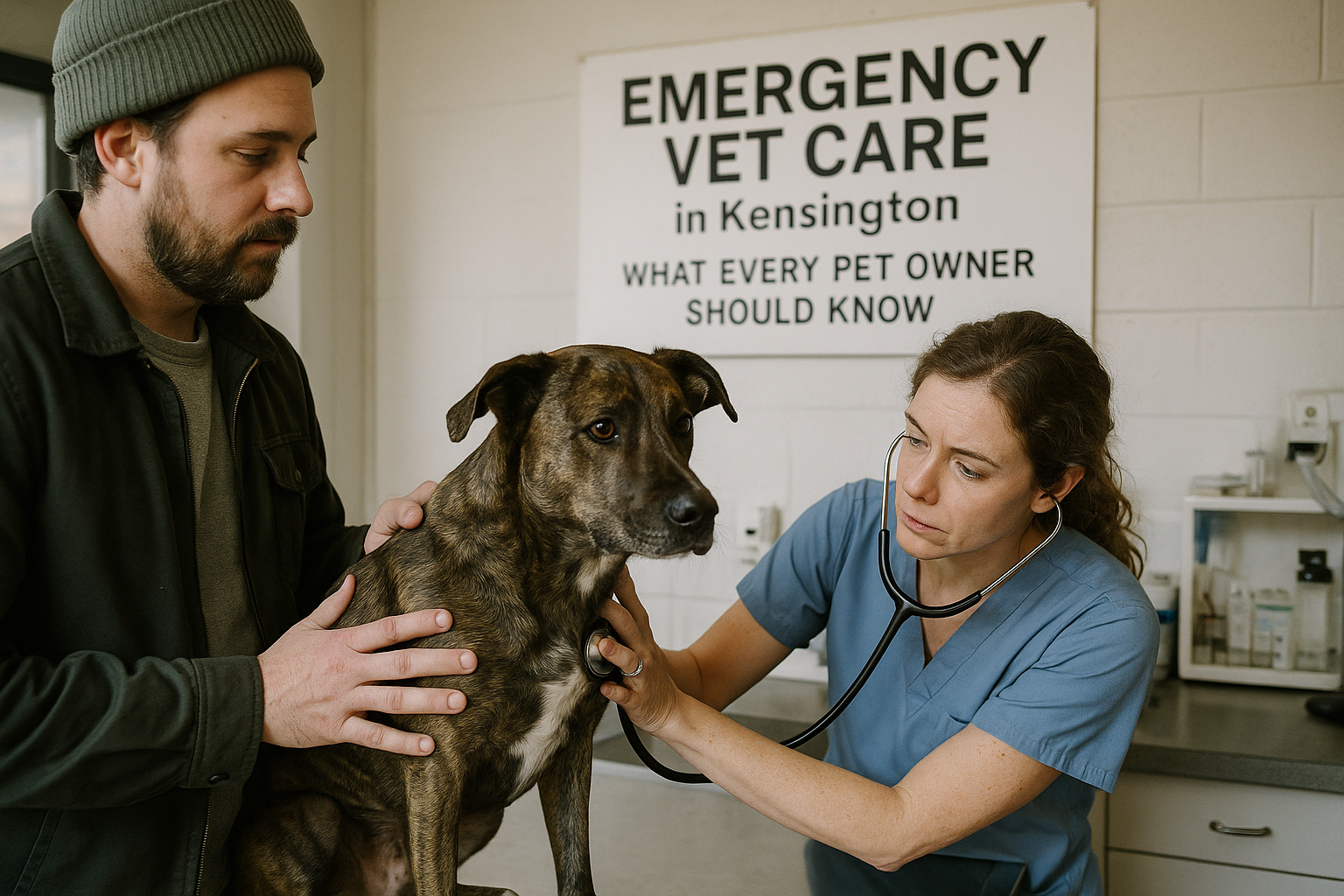 Emergency Vet Care in Kensington: What Every Pet Owner Should Know