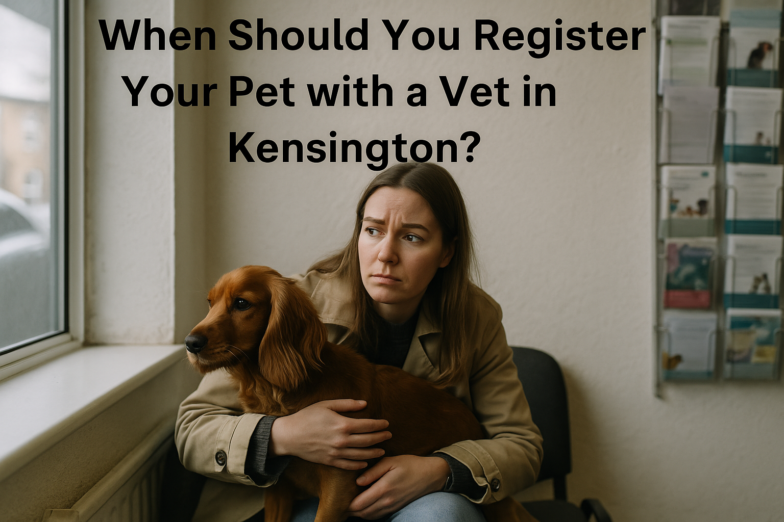 When Should You Register Your Pet with a Vet in Kensington?