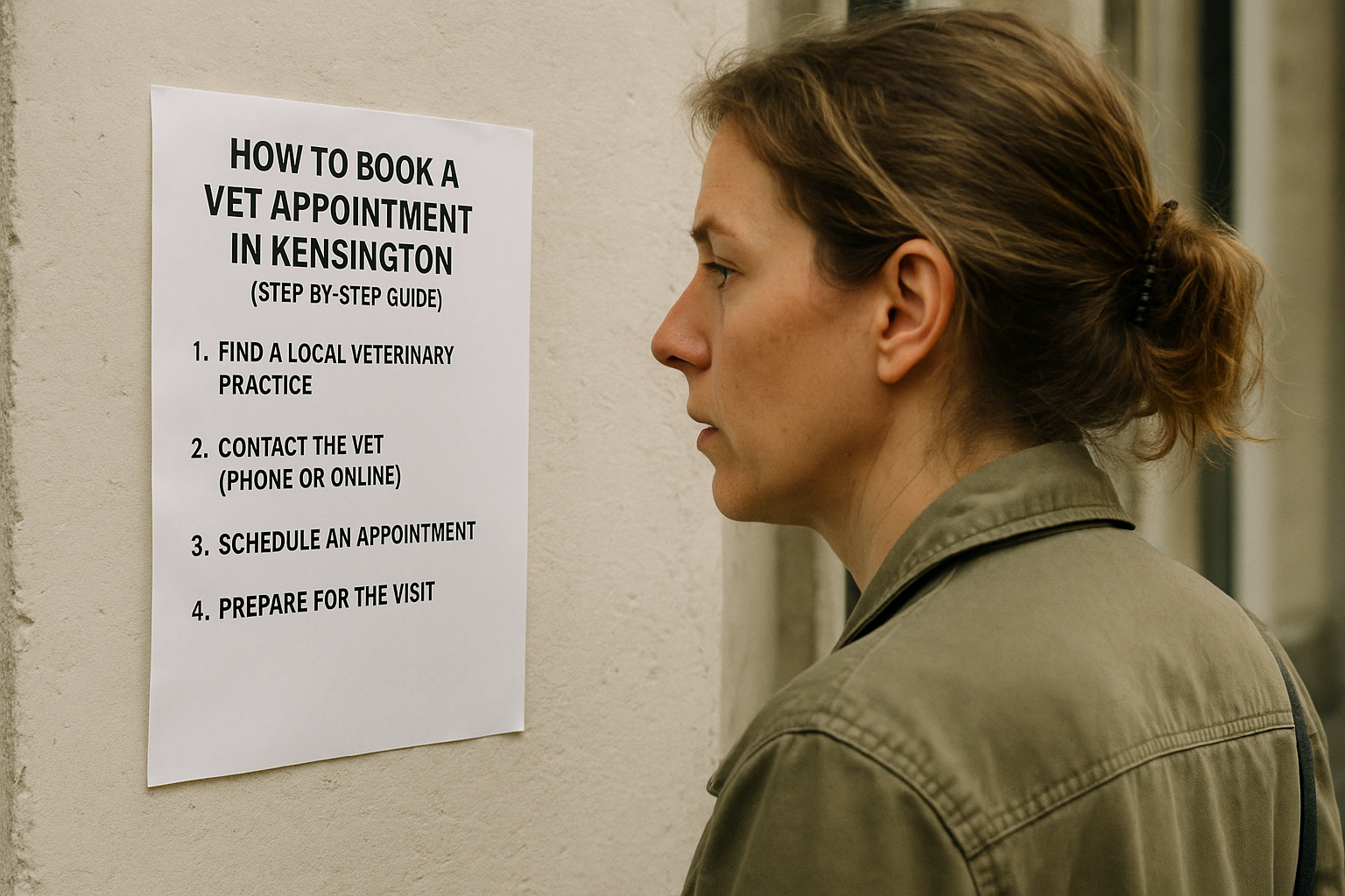 How to Book a Vet Appointment in Kensington (Step-by-Step Guide)